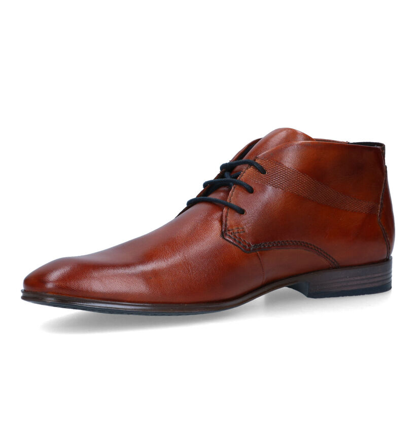 Bugatti Mattia Bottines classiques en Cognac pour hommes (319247)