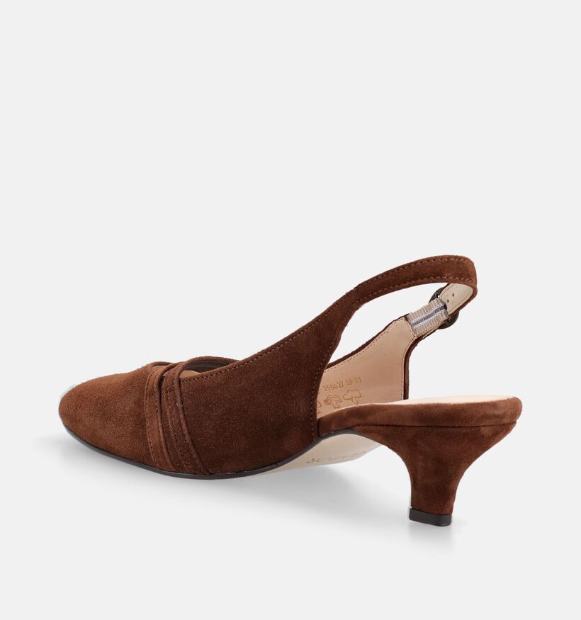 Gabor Comfort Bruine Kitten Heels voor dames (376956)