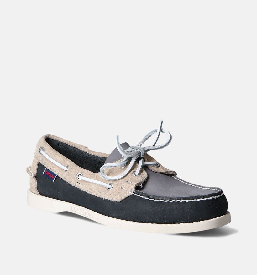Sebago Dockside Portland Spinnaker Blauwe Bootschoenen voor heren (353797)