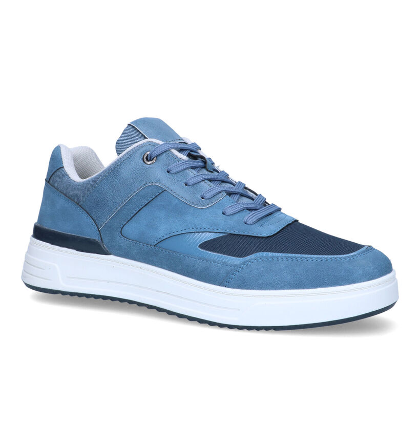 Origin Chaussures à lacets en Bleu clair pour hommes (321198) - pour semelles orthopédiques