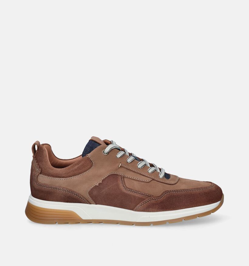 Bufflox Berlin Chaussures à lacets en Cognac pour hommes (353924) - pour semelles orthopédiques