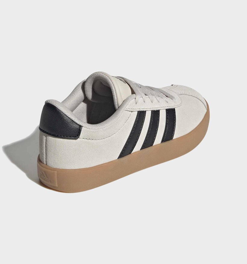 adidas VL Court 3.0 Donkergrijze Sneakers voor jongens, meisjes (366797) - geschikt voor steunzolen