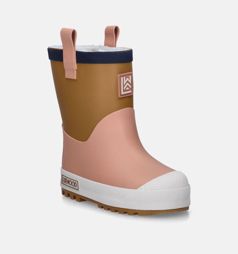LIEWOOD Sasha Thermo Bottes de pluie en Rose pour filles (345302) - pour semelles orthopédiques