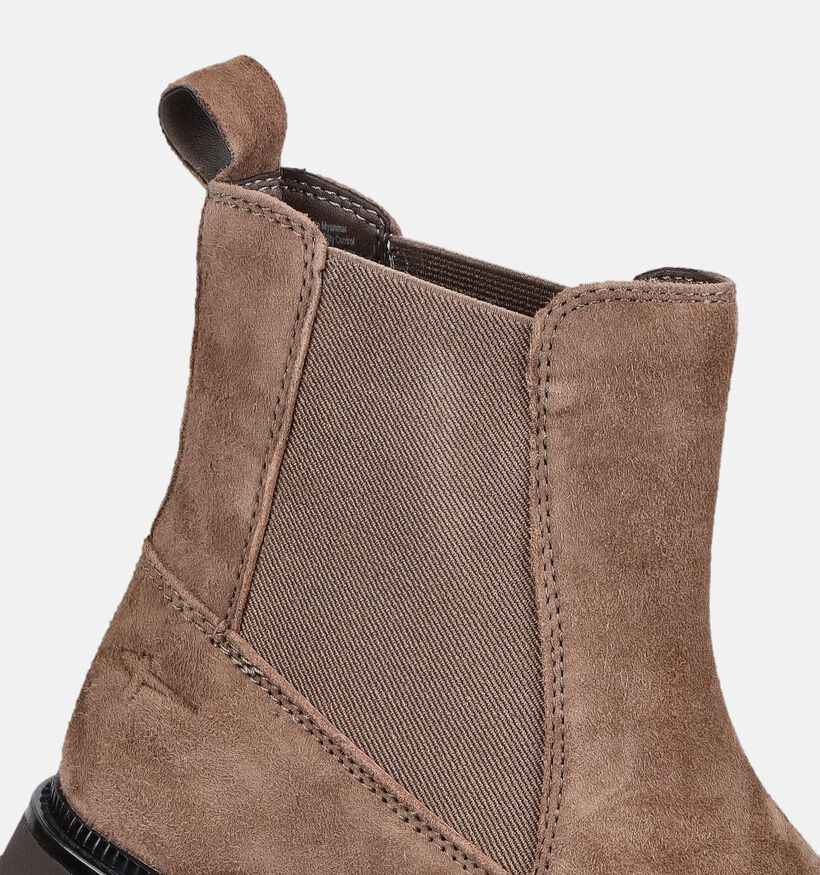 Tamaris Bottines Chelsea en Taupe pour femmes (380801)