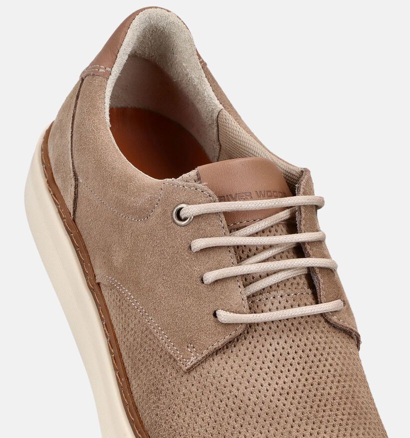 River Woods Chaussures classiques en Beige pour hommes (373395) - pour semelles orthop&eacute;diques