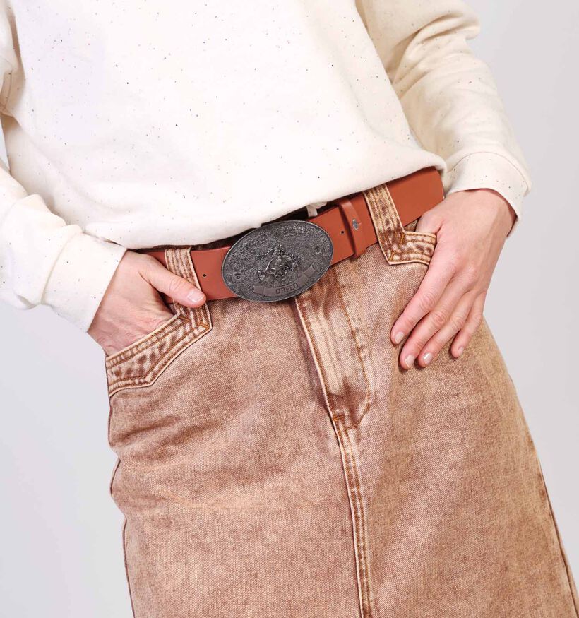 Orfeo Lange rokken Kaki voor dames (364338)