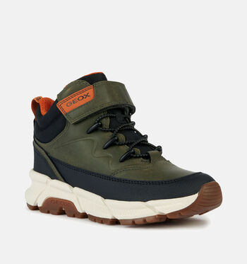 Geox Hoge schoenen Zwart/Geel/Groen