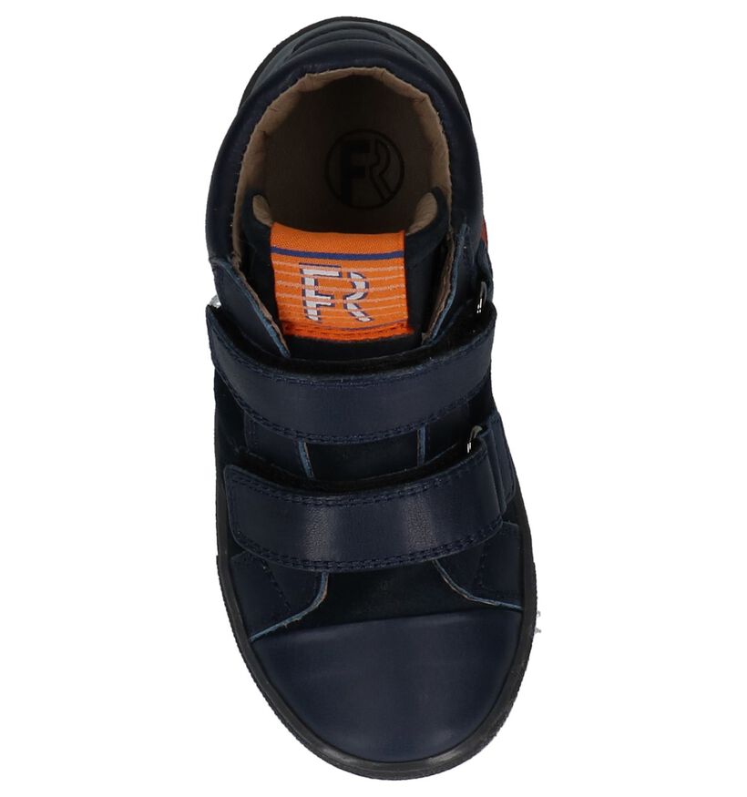 Boots met Velcro Donkerblauw FR by Romagnoli, , pdp
