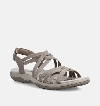 Skechers Sandalen Taupe