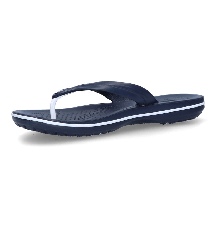 Crocs Crocband Flip Zwarte Teenslippers in kunststof (324171)