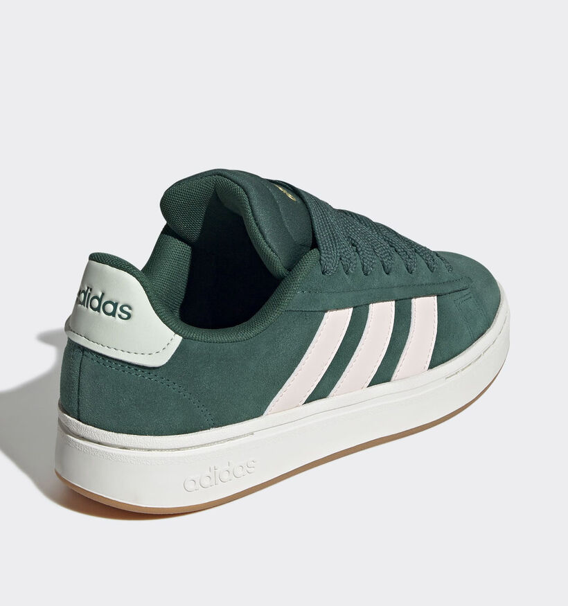 adidas Grand Court Alpha 00s Donkergroene Sneakers voor dames (359440) - geschikt voor steunzolen