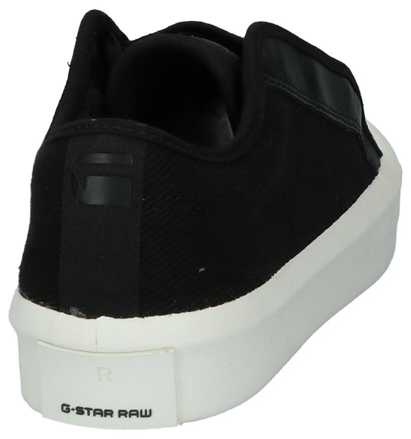 Zwarte Lage Sportieve Sneakers G-Star Strett Low, , pdp