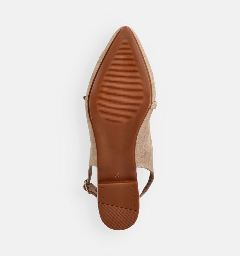 Tango Duna 4 Beige Slingback Ballerina's voor dames (375547)