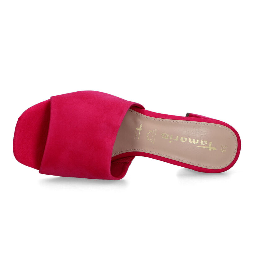 Tamaris Nu-pieds à talons en Rose fuchsia pour femmes (322247)