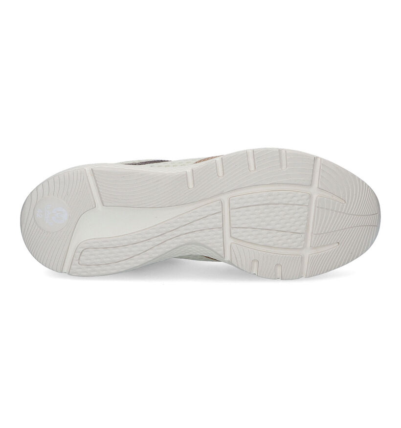 La Strada Baskets basses en Beige foncé pour hommes (306441) - pour semelles orthopédiques