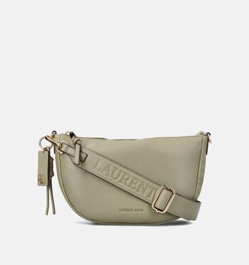 Laurent David Sacs port&eacute; crois&eacute; Orange/Or/Taupe/Vert