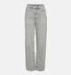 Vila Kelly Straight leg jeans en Gris pour femmes (368108)