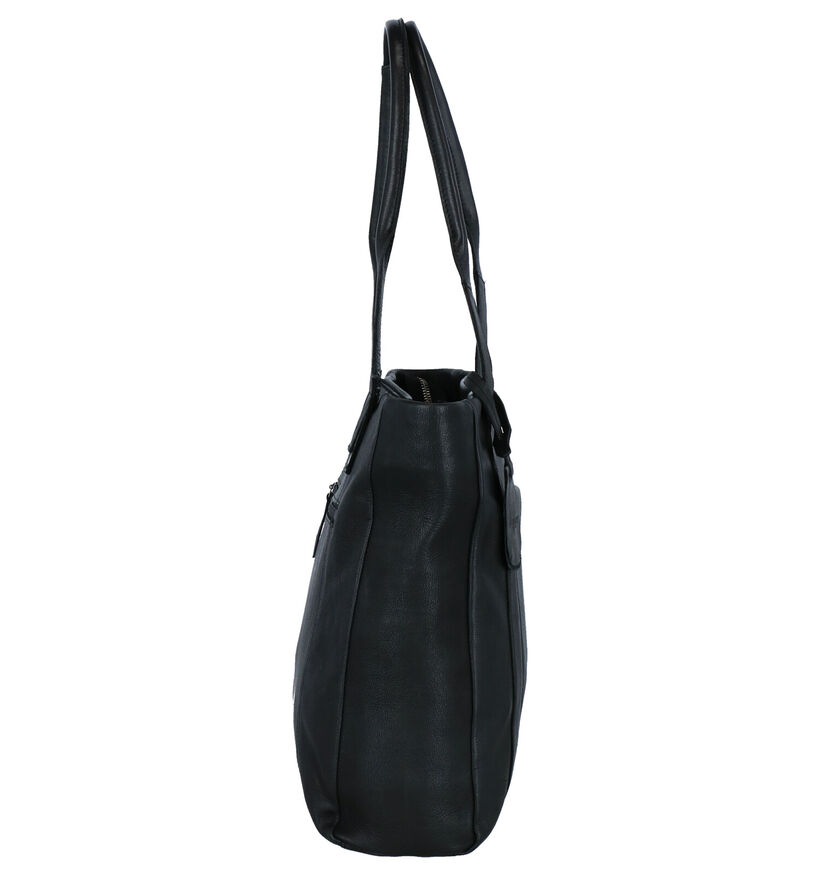 Burkely Just Jackie Zwarte Shopper in leer (273339)