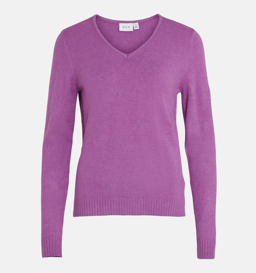 Vila Viril Pull en Bleu pour femmes (368086)