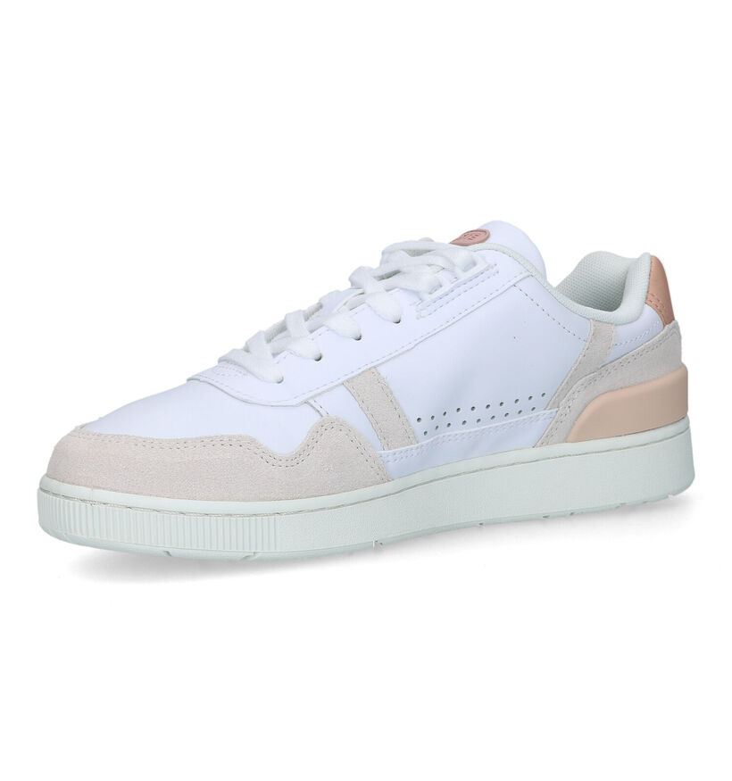 Lacoste T-Clip Baskets en Blanc pour femmes (322612) - pour semelles orthopédiques