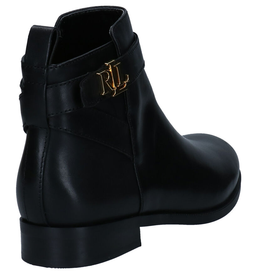 Lauren Ralph Lauren Bonne Bottillons en Noir en cuir (278180)