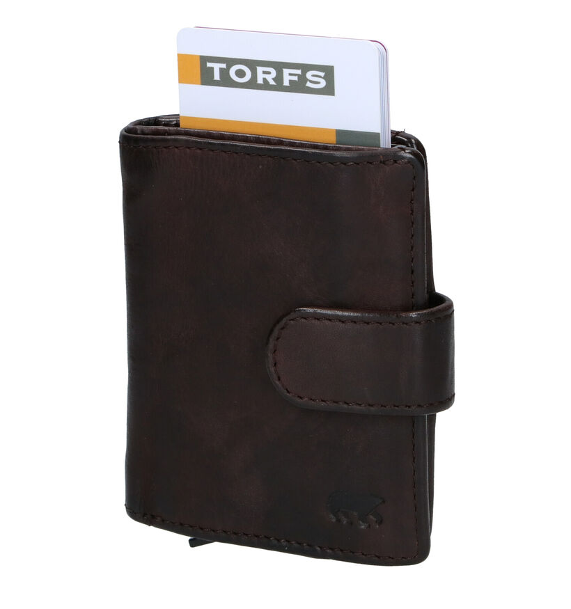 Bear Design Porte-cartes en Noir pour hommes (350748)
