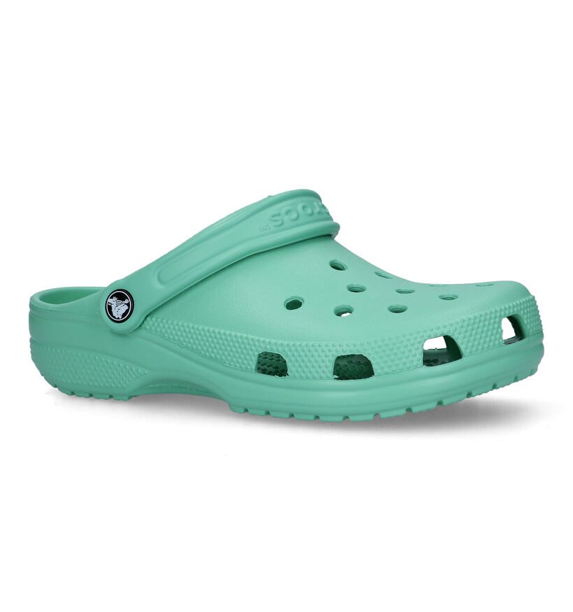 Crocs Classic Badslippers Zwart voor dames (356295)