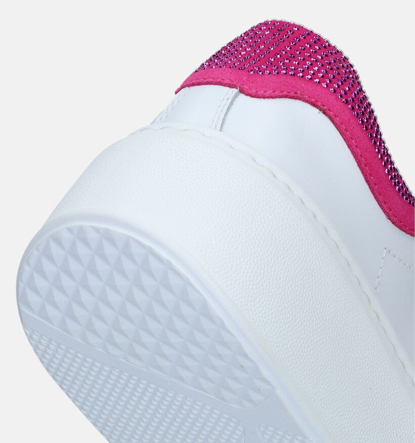 NeroGiardini Witte Sneakers voor dames (337185) - geschikt voor steunzolen
