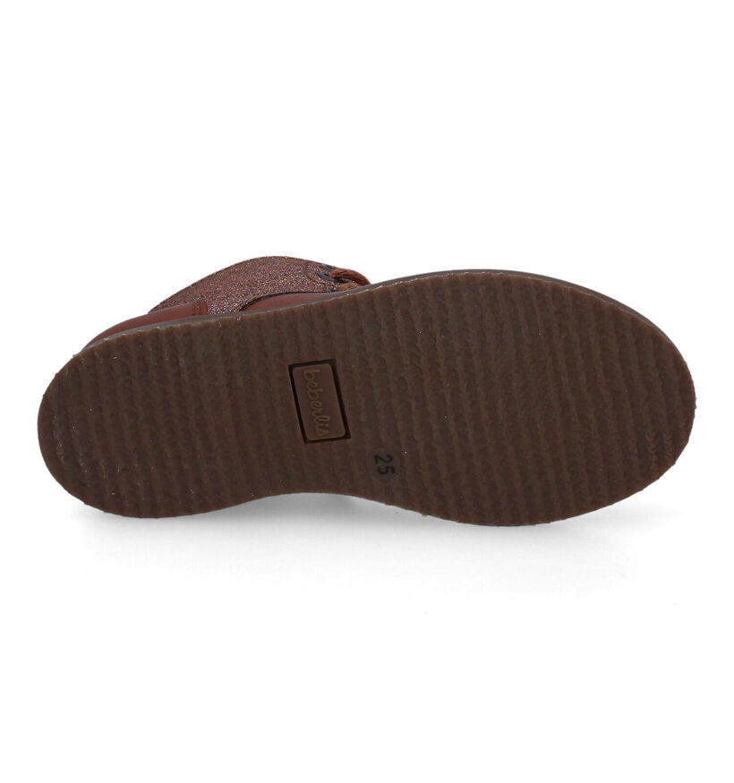 Beberlis Cognac Boots in leer (315701)