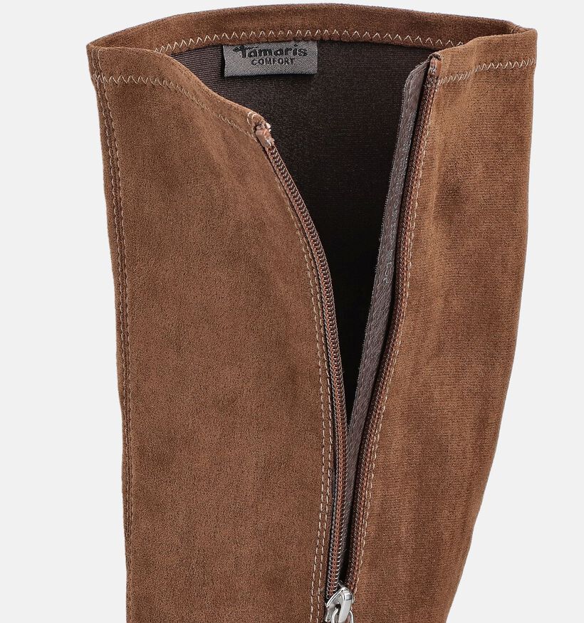 Tamaris Comfort Bottes hautes en Marron pour femmes (362917) - pour semelles orthopédiques