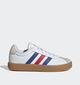 adidas VL Court 3.0 Witte Sneakers voor jongens, meisjes (359694) - geschikt voor steunzolen