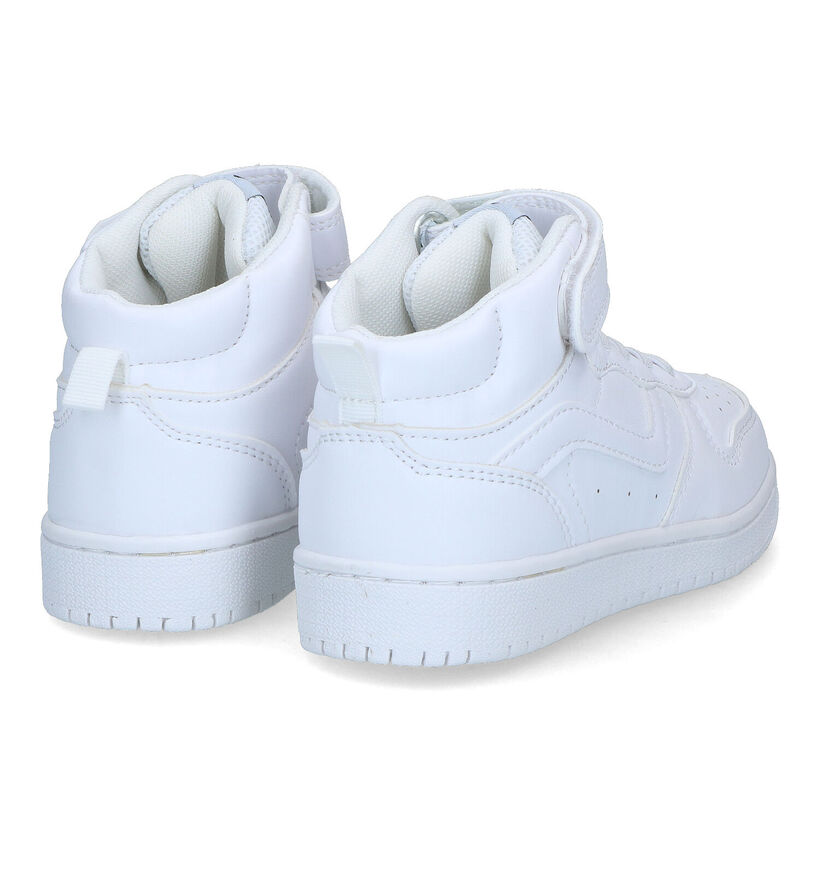 Milo & Mila Baskets montantes en Blanc pour filles, garçons (318685)