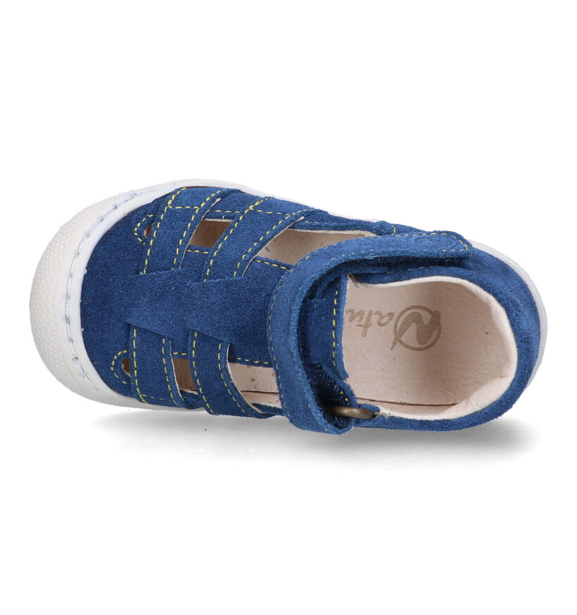 Naturino Bede Chaussures pour bébé en Bleu pour garçons (324064) - pour semelles orthopédiques