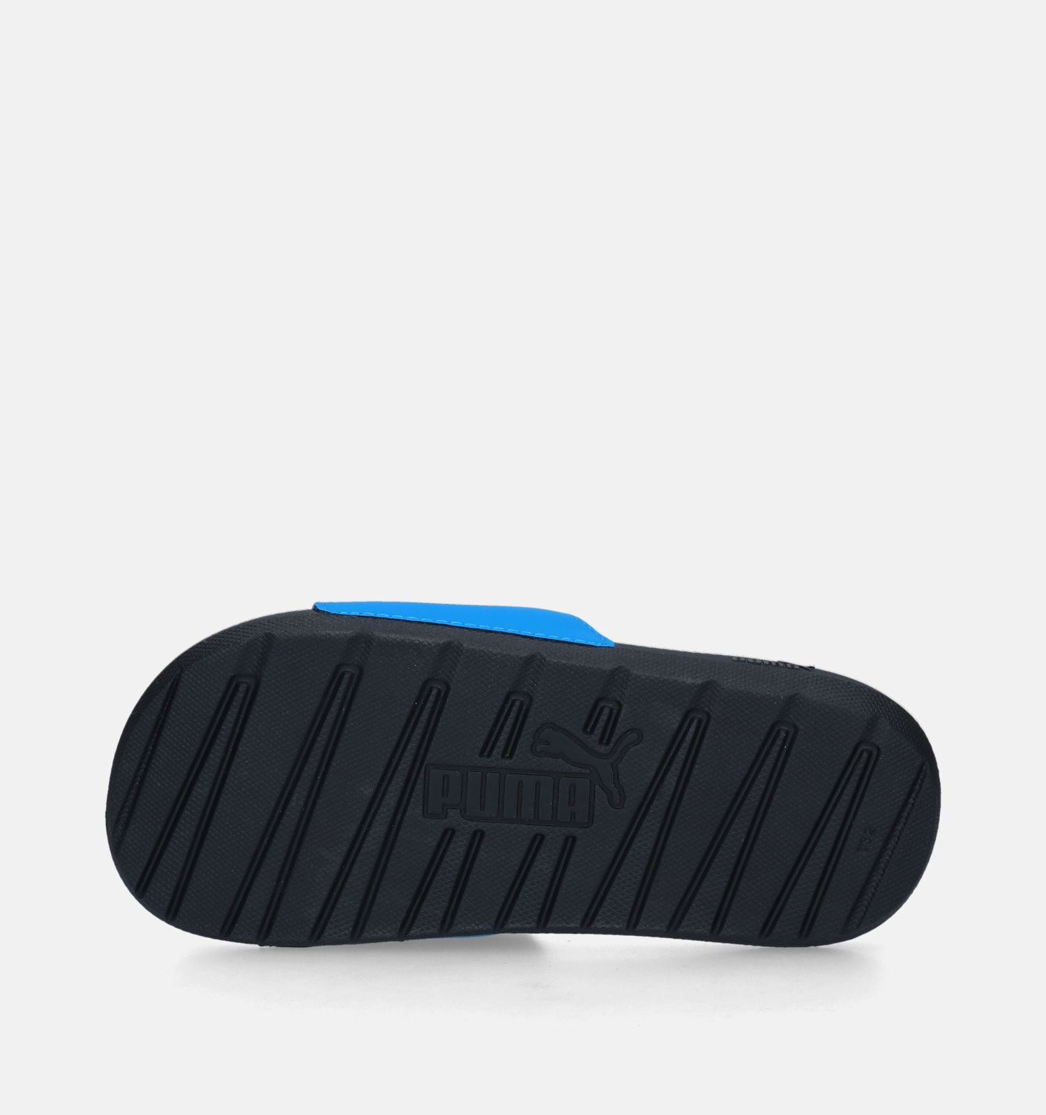 Claquette store puma bleu