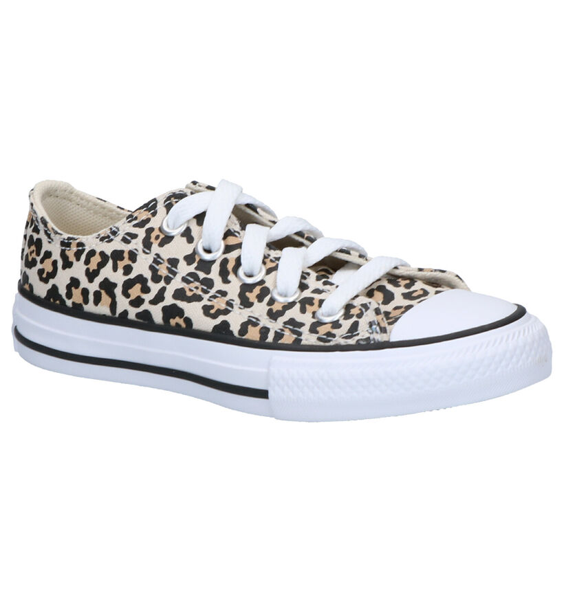Converse Chuck Taylor AS OX Beige Sneakers in stof (263505)