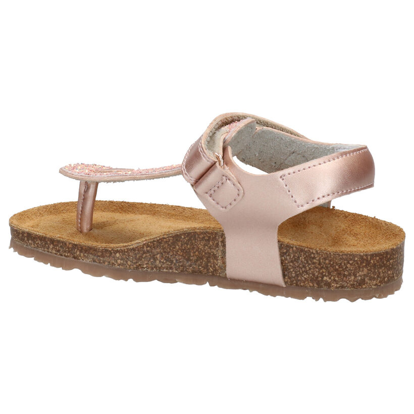 STONES and BONES Cinta Zilveren Sandalen in leer (267327)