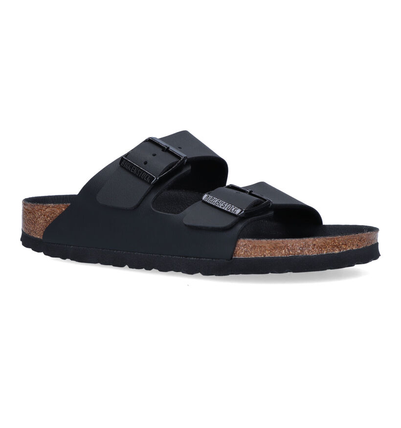 Birkenstock Arizona Zwarte Slippers voor dames (322774)