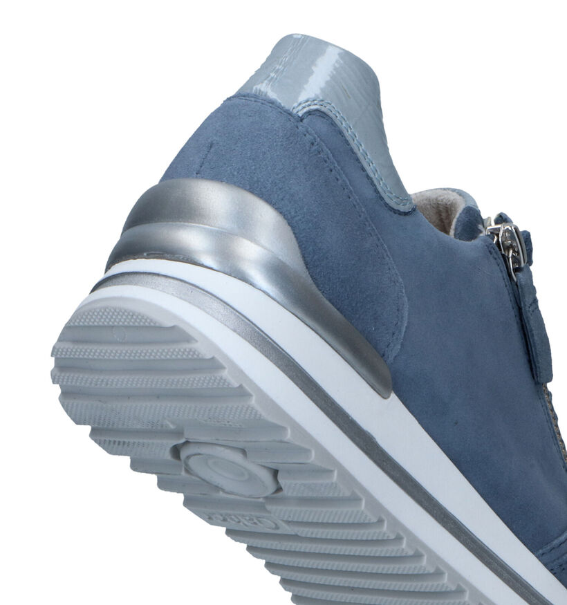 Gabor OptiFit Blauwe Sneakers voor dames (323172) - geschikt voor steunzolen