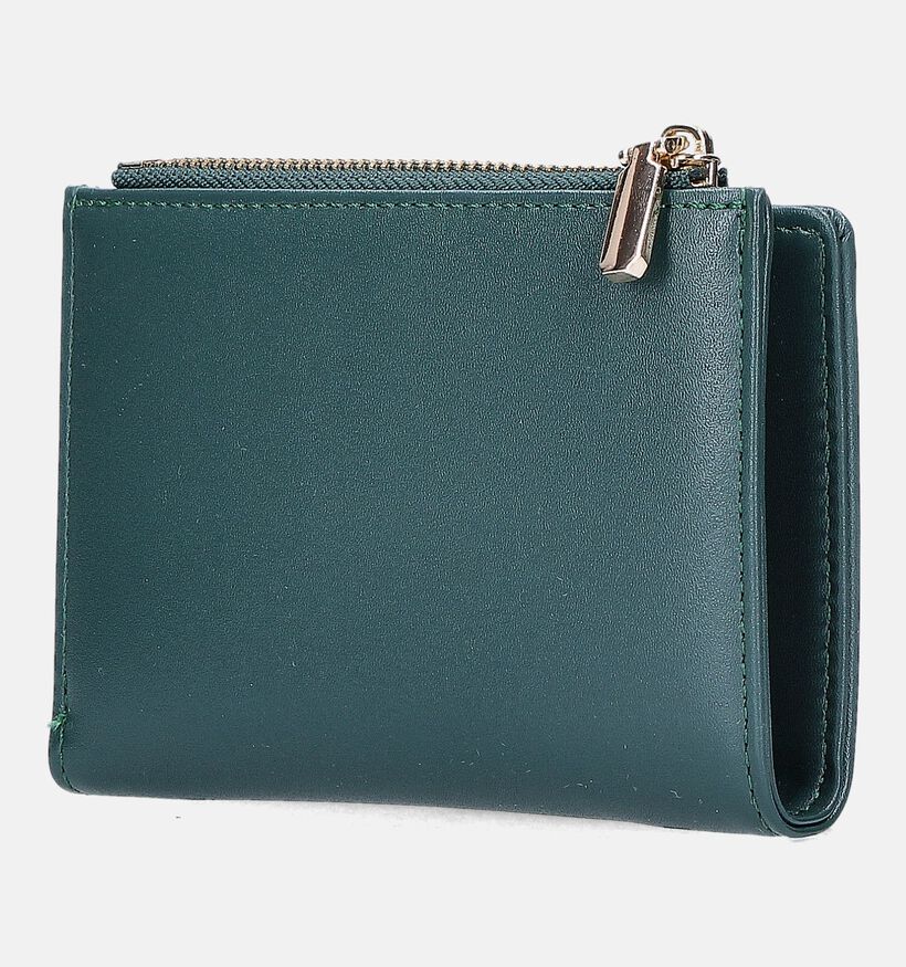 Signatur Portafogli Porte-monnaie zipp&eacute; en Vert pour femmes (358756)