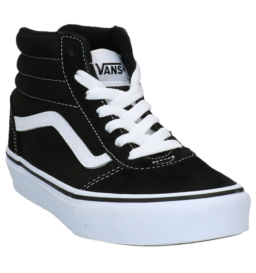 Vans Ward Zwarte Sneakers in daim (277576)