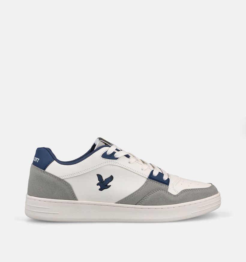 Lyle & Scott Callum Ecru/Grijze Sneakers voor heren (369046) - geschikt voor steunzolen