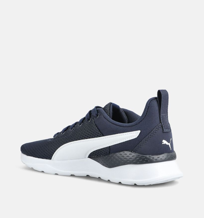 Puma Anzarun Lite Junior Baskets basses en Bleu fonc&eacute; pour gar&ccedil;ons (375559) - pour semelles orthop&eacute;diques