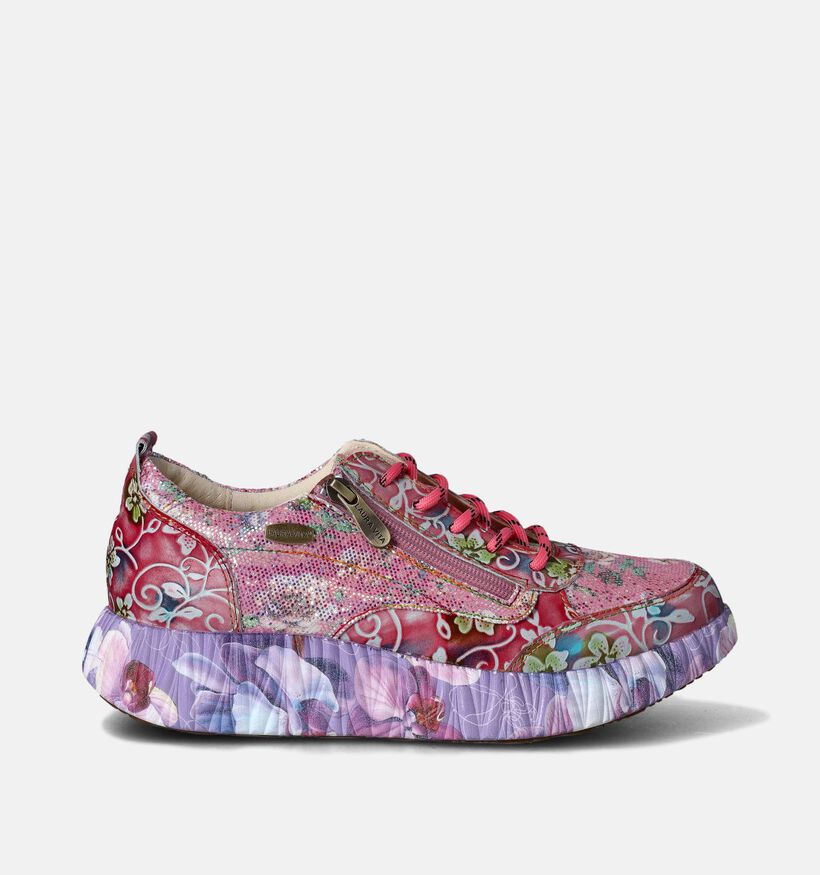 Laura Vita Nikito Baskets en Rose pour femmes (356704) - pour semelles orthopédiques