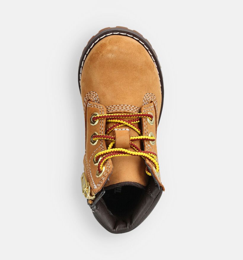 Timberland Pokey Pine Bruine Boots met Veter en Rits voor jongens, meisjes (377379) - geschikt voor steunzolen