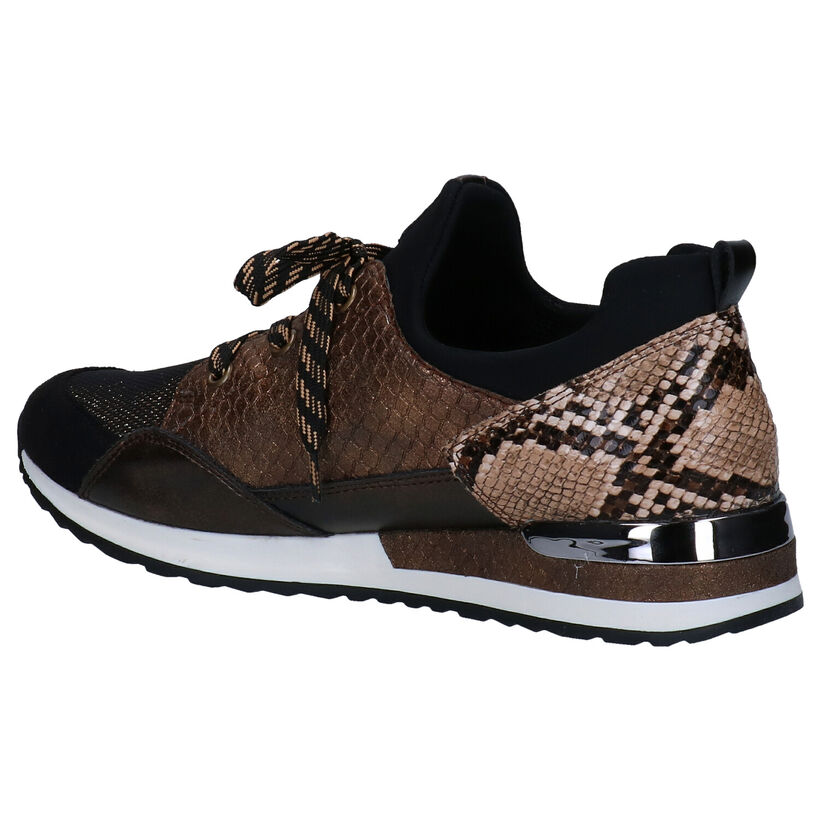 Remonte Softfoam Bronzen Slip-on Sneakers in kunstleer (277638)