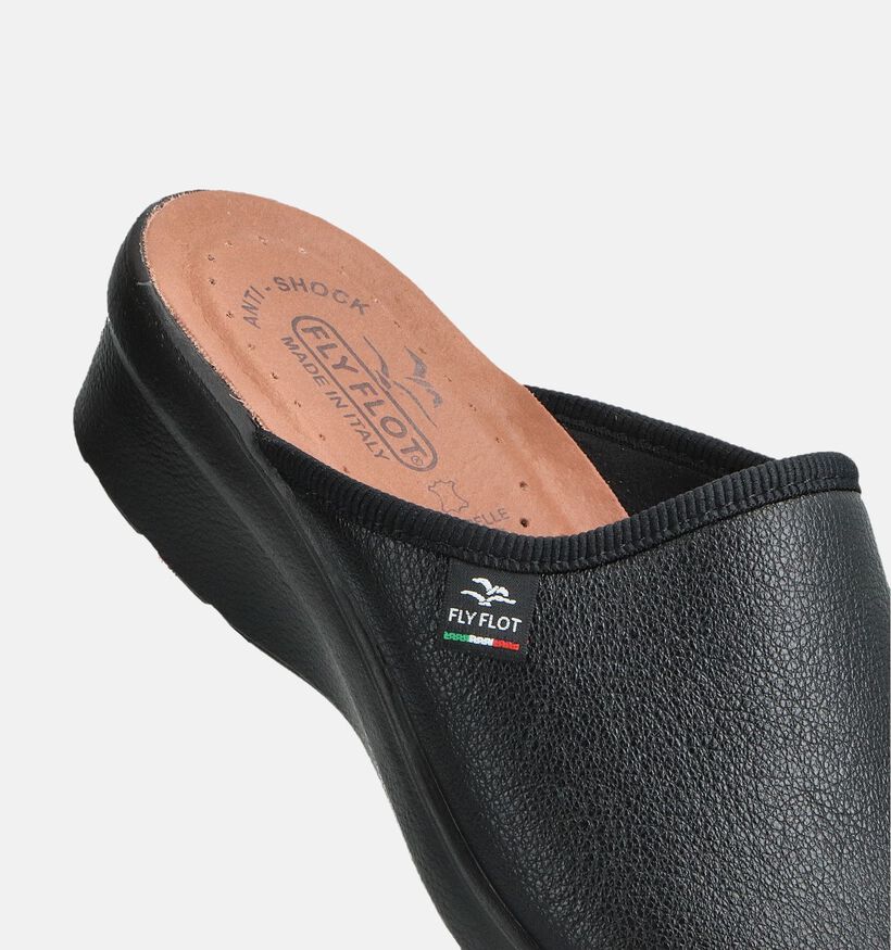Fly Flot Zwarte Pantoffels voor dames (366071)