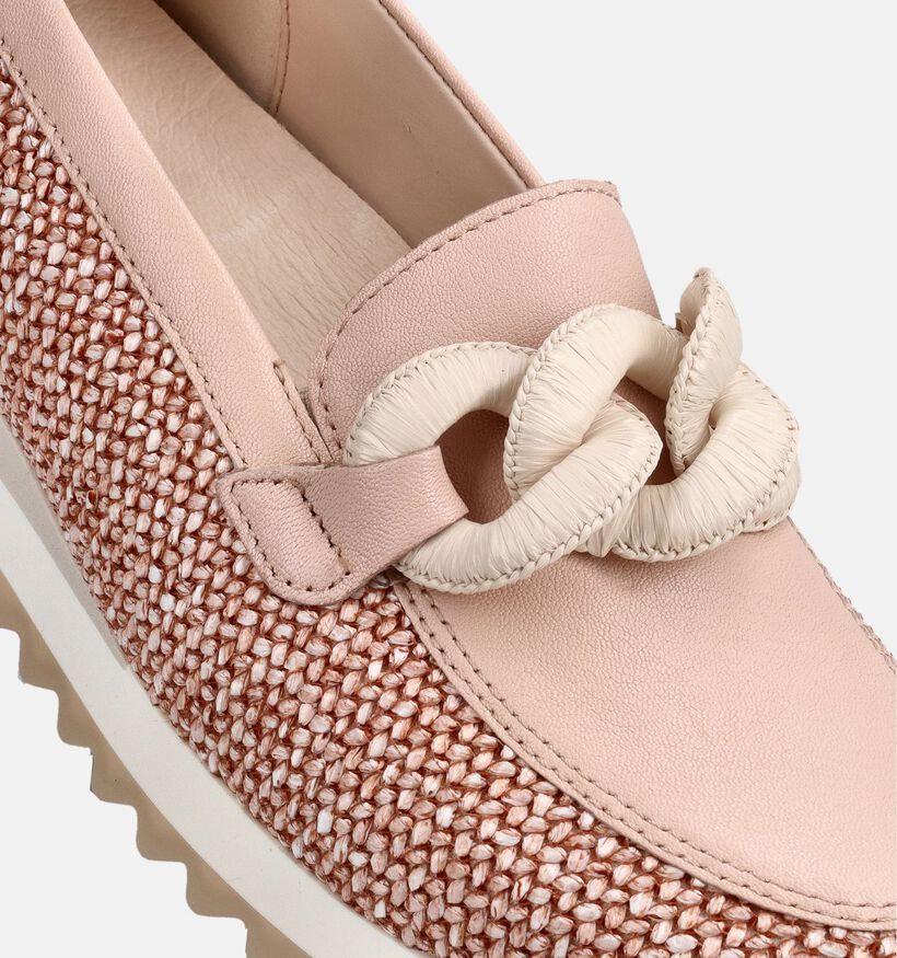 Gabor Best Fitting Mocassins en Rose pour femmes (371189) - pour semelles orthop&eacute;diques