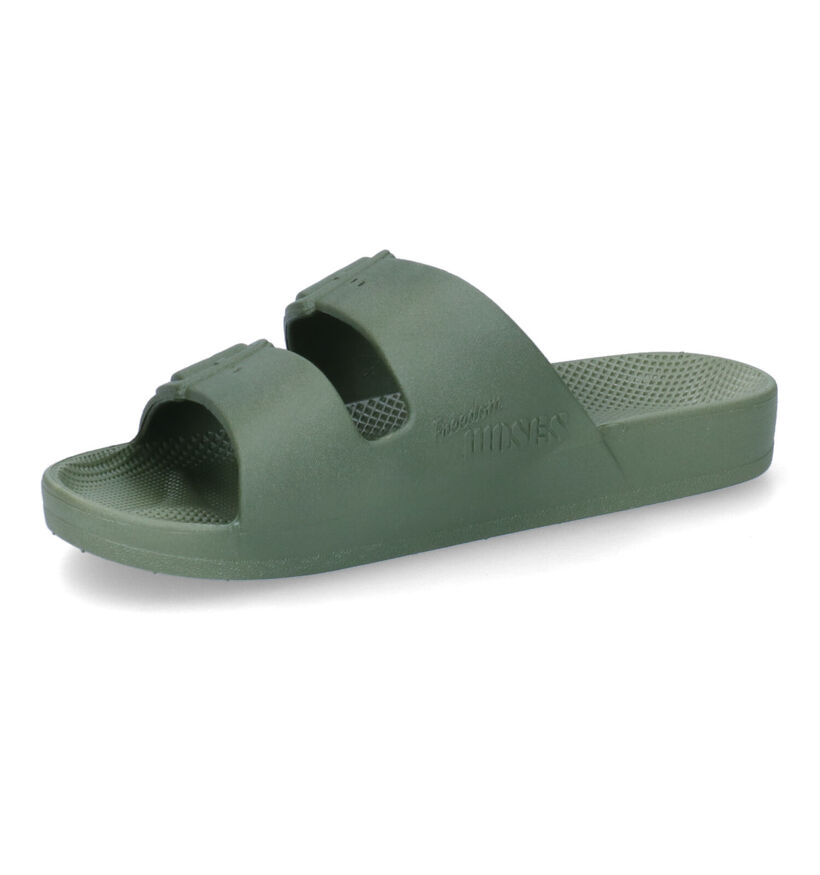 Freedom Moses Cactus Groene Slippers in kunststof (307541)