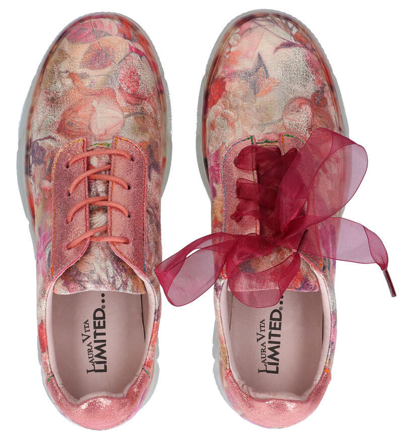 Laura Vita Hocimalo Chaussures à Lacets Multicolore en cuir (275022)