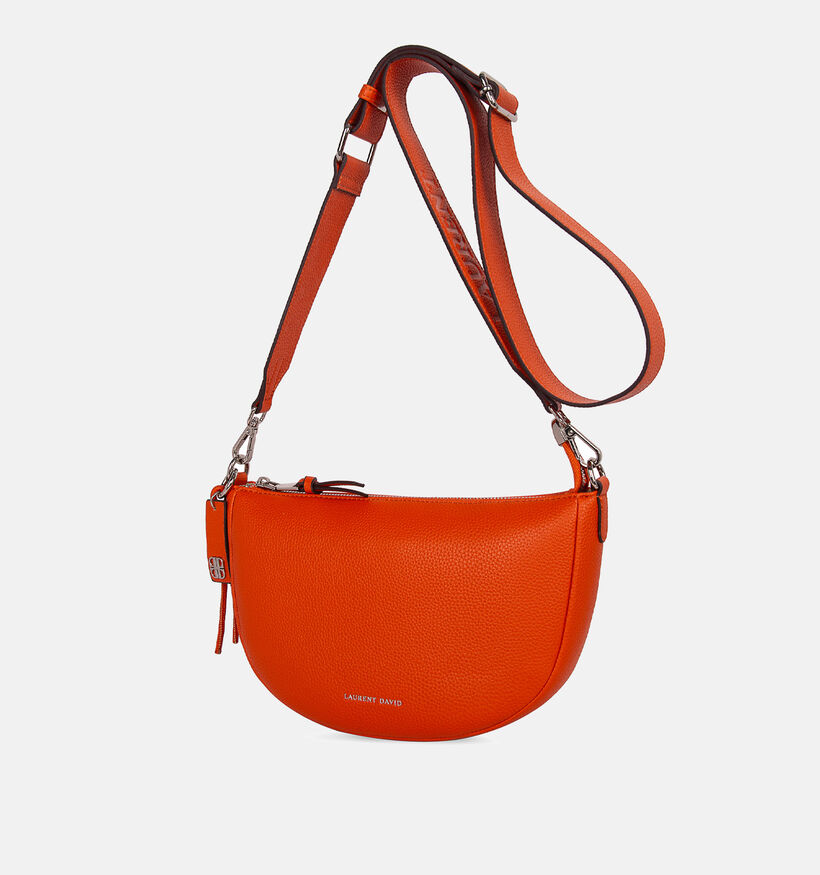Laurent David Oranje Crossbodytas voor dames (374023)